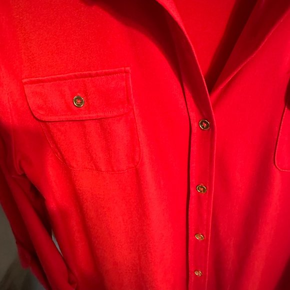 Jones New York Red Blouse - Picture 5 of 5